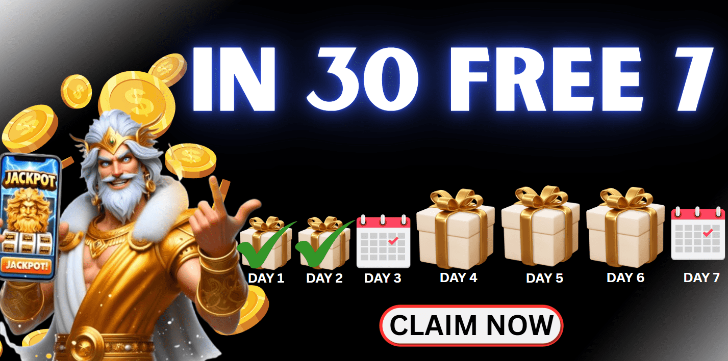 ONG777 promotion banner - daily check-in