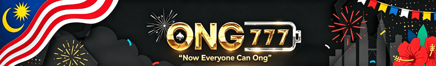 ONG777 promotion banner - seasonal campaign