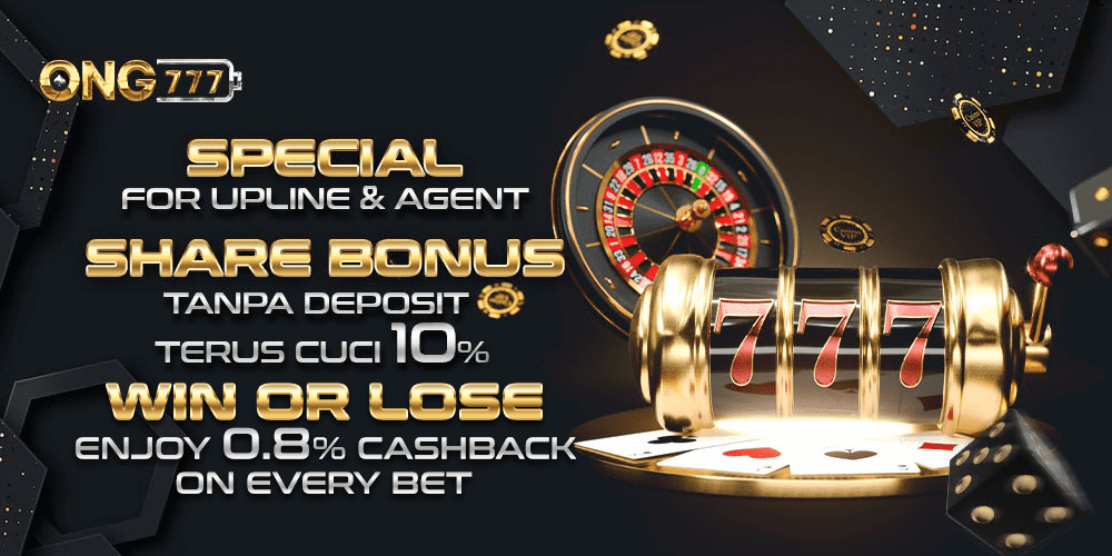 ONG777 brand campaign artwork for the upline and agent share programme