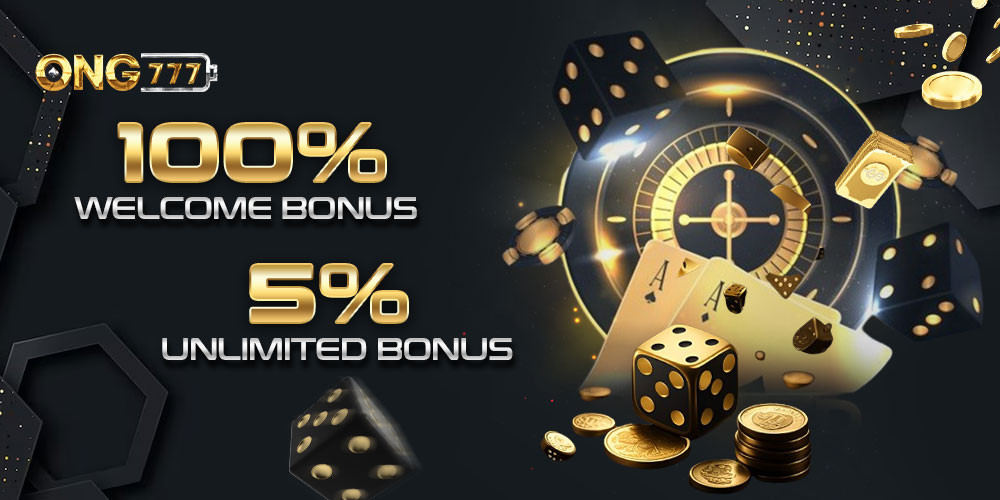 ONG777 promotion banner - welcome offer
